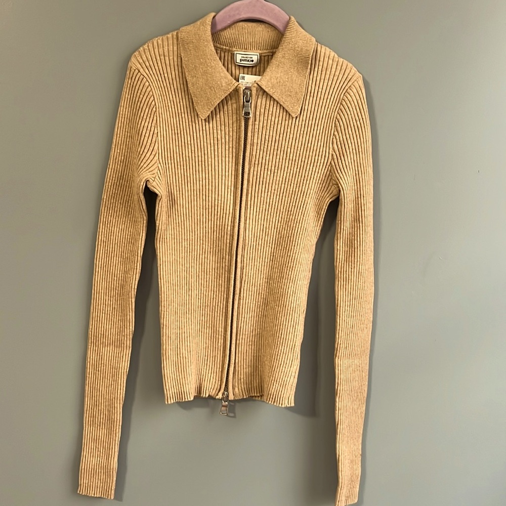Pimkie Tan Fitted Sweater